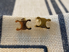 Celine Mini Stud Earrings –