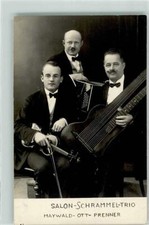 10667679 - Salon-Schrammel-Trio Maywald-Ott-Prenner Gitarre Geige Ziehharmonika