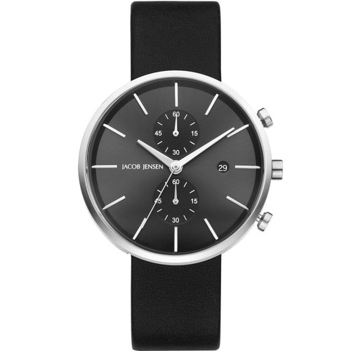 Jacob jensen 620 schwarz - jensen, leder