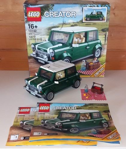 Split lego mini cooper 10242 - cooper,