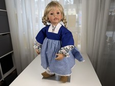 Donna Rubert Künstlerpuppe Vinyl Puppe 65 cm. Top Zustand 
