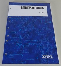Betriebsanleitung Volvo Penta Motoren D4 / D6 Stand 05/2016