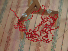 Girlande, rote Kugeln