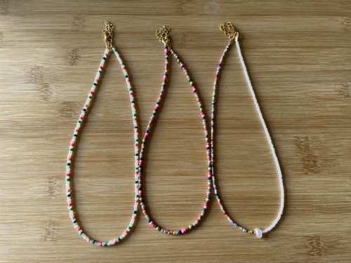 Set halsketten perlenketten - 3,