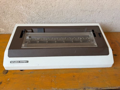 Typewriter taylorix system - typewriter,