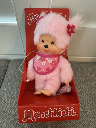 Monchhichi pink doll 242894 - monchhichi,