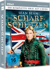 Die Scharfschützen Komplettbox - 16teilige Abenteuerserie DVD Sean Bean