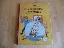 Tim der pfiffige Reporter Das Geheimnis der Einhorn 2. Auflage Casterman