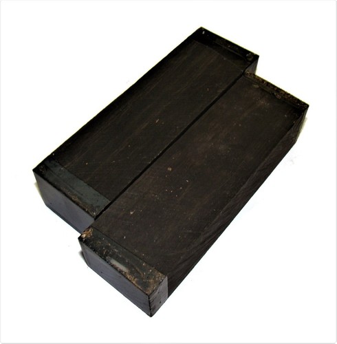 Messergriffblock ebenholz - messergriffblock,