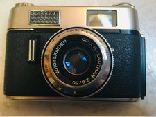 Dachbodenfund Foto Kleinbildkamera Kamera VOIGTLÄNDER VITORET D Ledertasche