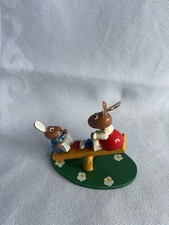 Balance Wippe Holz Hasen