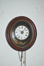  Schwarzwälder Blechschild Rahmenuhr Weckerw.   um1890 an Uhrenbastler 20bi8