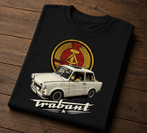 Trabant ddr kult - ddr, t-shirt
