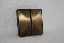 Merten Antik Rollladen Jalousie Wippe (alte Ausführung) in Messing