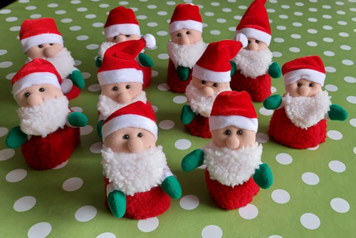 Weihnachtsmänner wichtel - 10,