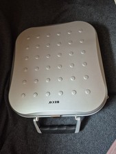 Beco CD/DVD Aufbewahrung Koffer Metall Silber