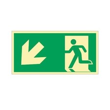 10 Stk. Rettungszeichen DIN EN