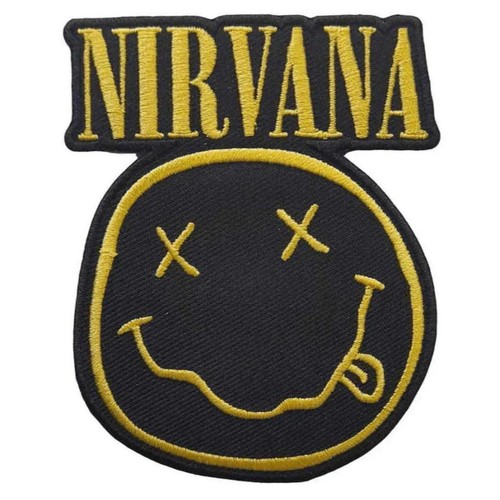 Nirvana patch logo happy - nirvana,