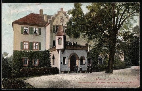 Ansichtskarte sommerfeld - ansichtskarte, /