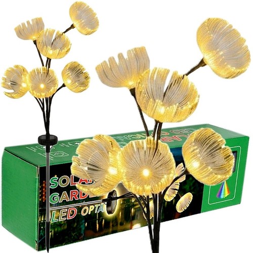 Solar gartenleuchte led - 2×, solar-gartenleuchte
