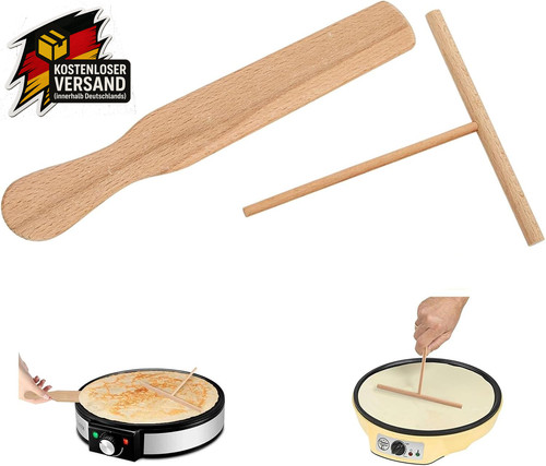 Crepes verteiler holz set für - verteiler,
