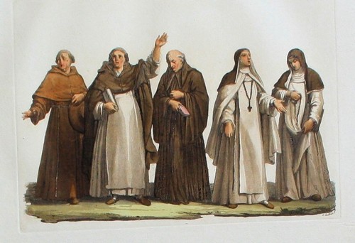 1825 römer antike mönche - römer,