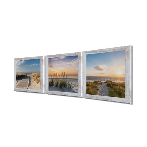 3er set gerahmte bilder - 3er-set,