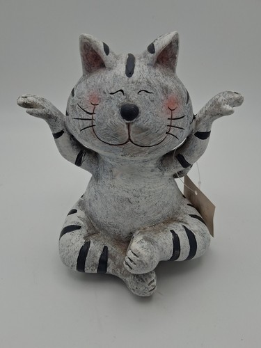 Gilde spardose katze grau - gilde,