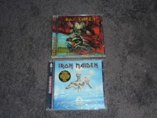 2 X IRON MAIDEN CD%SEVENTH SON
