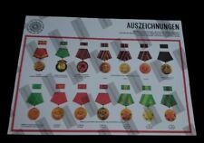 Staatliche Auszeichnungen im Brandschutz und Strafvollzug der DDR