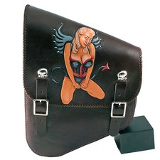 Solo bag leder - leder, schwingentasche