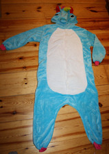 Kostüm * Einhorn * Gr. XS / S * 1,20 m * Plüsch Overall * Karneval Fasching