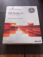 MS SQL Server 2005 Workgroup Edition inkl. 5 Clients, Deutsch mit MwSt Rechnung