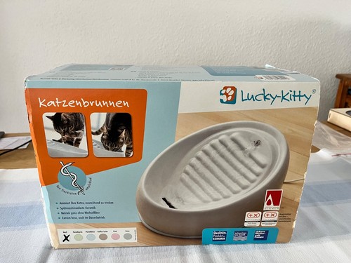 Lucky kitty trinkbrunnen - trinkbrunnen, inkl