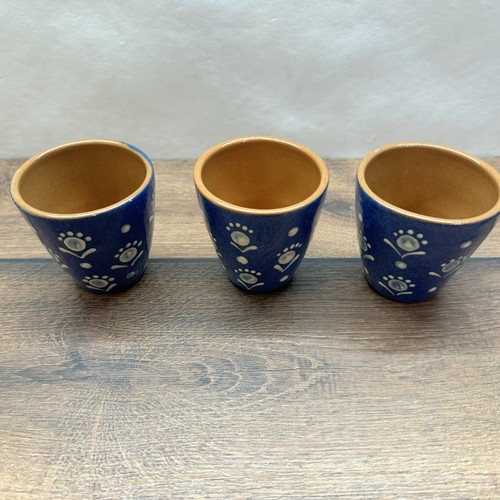 Set keramiktassen blau - set,