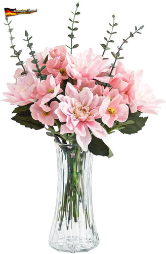 Große glasvase für - für, blumen