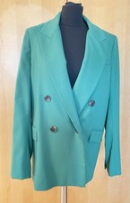 Cos Blazer 36 S Wolle Grün