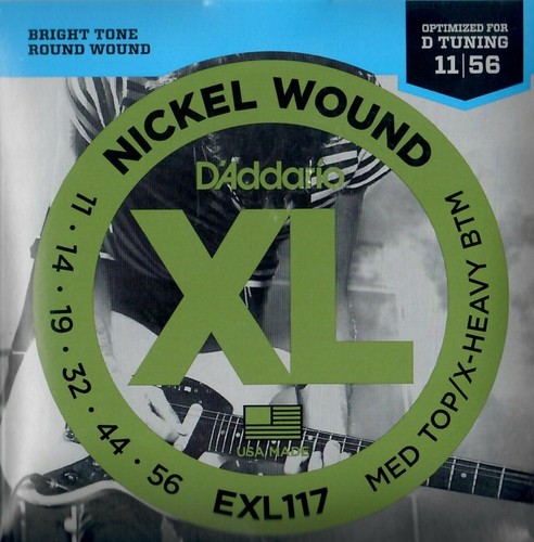 Daddario exl117 med - med., top/