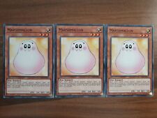 3x Yu-Gi-Oh! YS18-DE017 Marshmallon Common NM 1st Ed