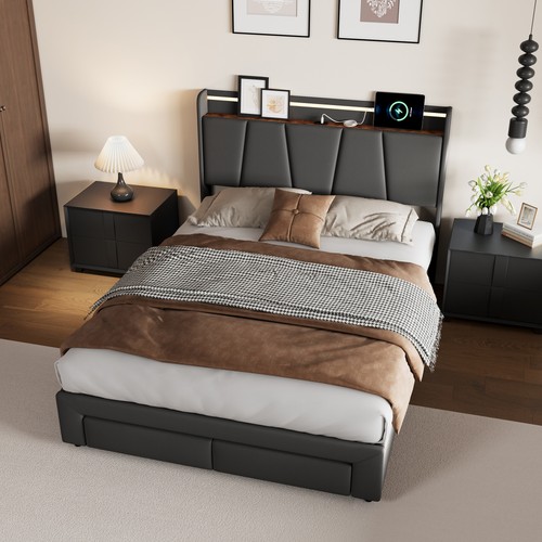 Polsterbett doppelbett 160 - doppelbett, x