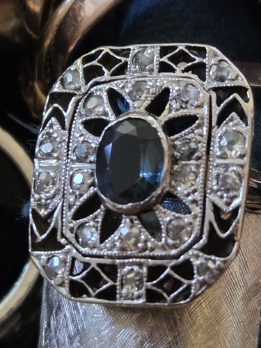Original art deco gold ring - original,