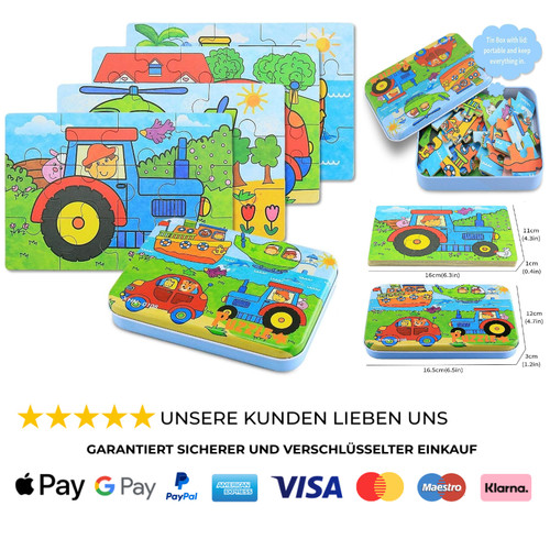 Kinderpuzzle stück - kinderpuzzle, 64