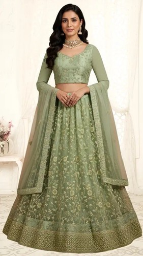 Lehenga choli grün bollywood - choli,