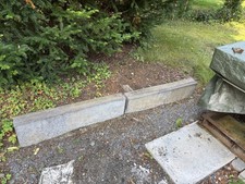 Bordsteine 2 Stück Beton Kanten Abgrenzung