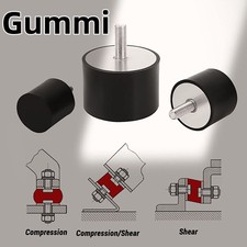 Gummipuffer Typ VE Ø8-50mm