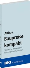 BKI Baupreise kompakt Altbau