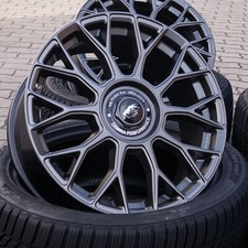 18 Zoll Alufelgen DM10 für Mercedes GLA GLA45 AMG GLC GLK 204X SLC ABE Grau Matt