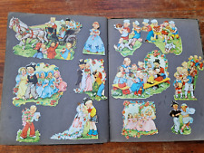 Sammlung 200 alte Oblatenbilder antik Oblaten Konvolut Glanzbilder  Album