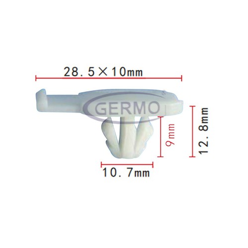 Befestigungs clip - 10, x