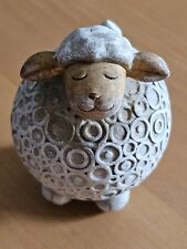 süßes rundes Schaf vom Landmarkt-- Keramik-- Schäfchen -- Lamm -- Lämmchen